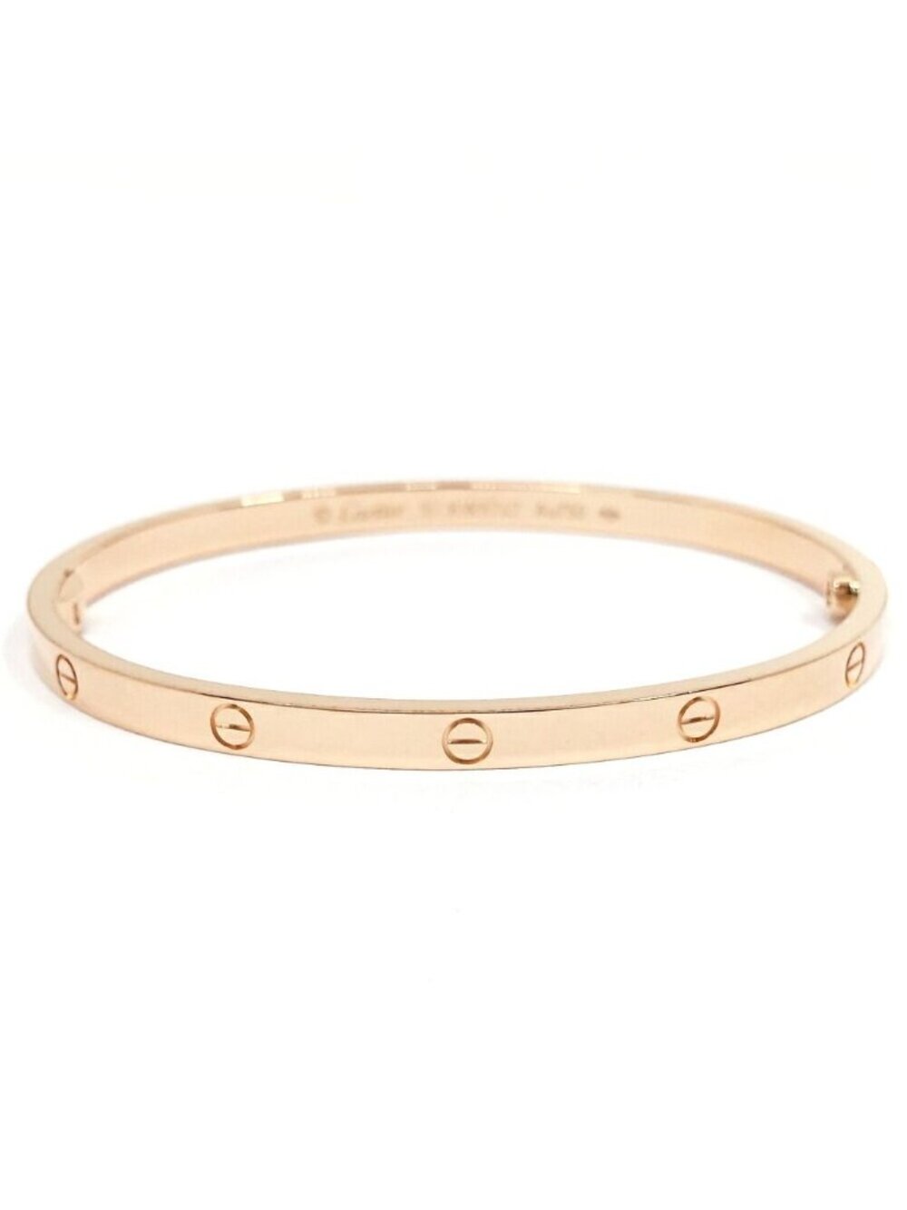 Cartier 18k Pink Gold Love Bracelet SM Small Model Bangle